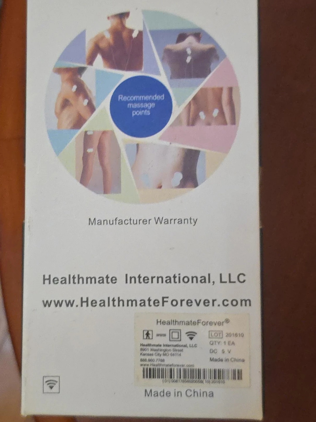 HealthmateForever TENS Pulse Massager