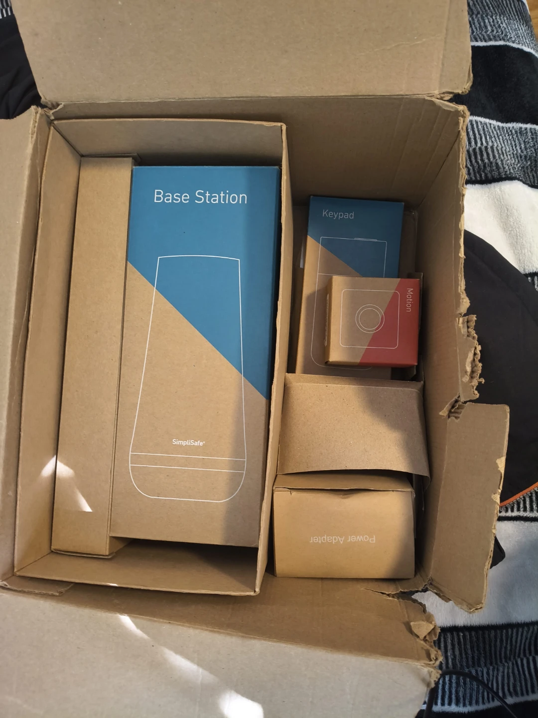 SimpliSafe Home Security System Base Station Kit