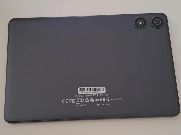 Model P30 Tablet with Keyboard Case