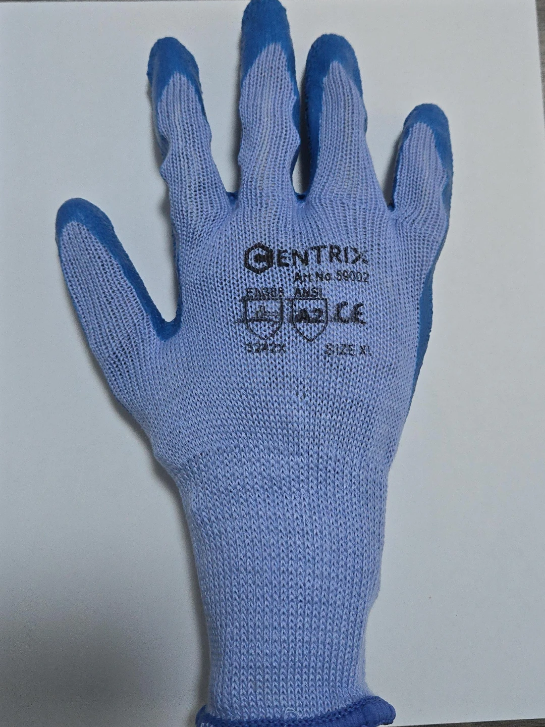Centrix Heavy Duty Latex Work Gloves - 5 Pairs