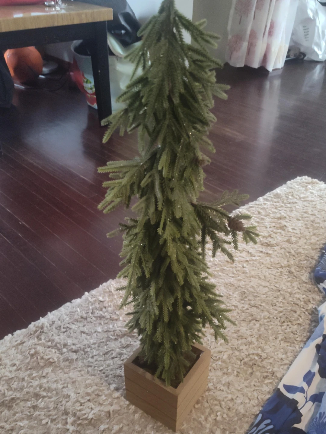 Artificial Potted Pine Tree