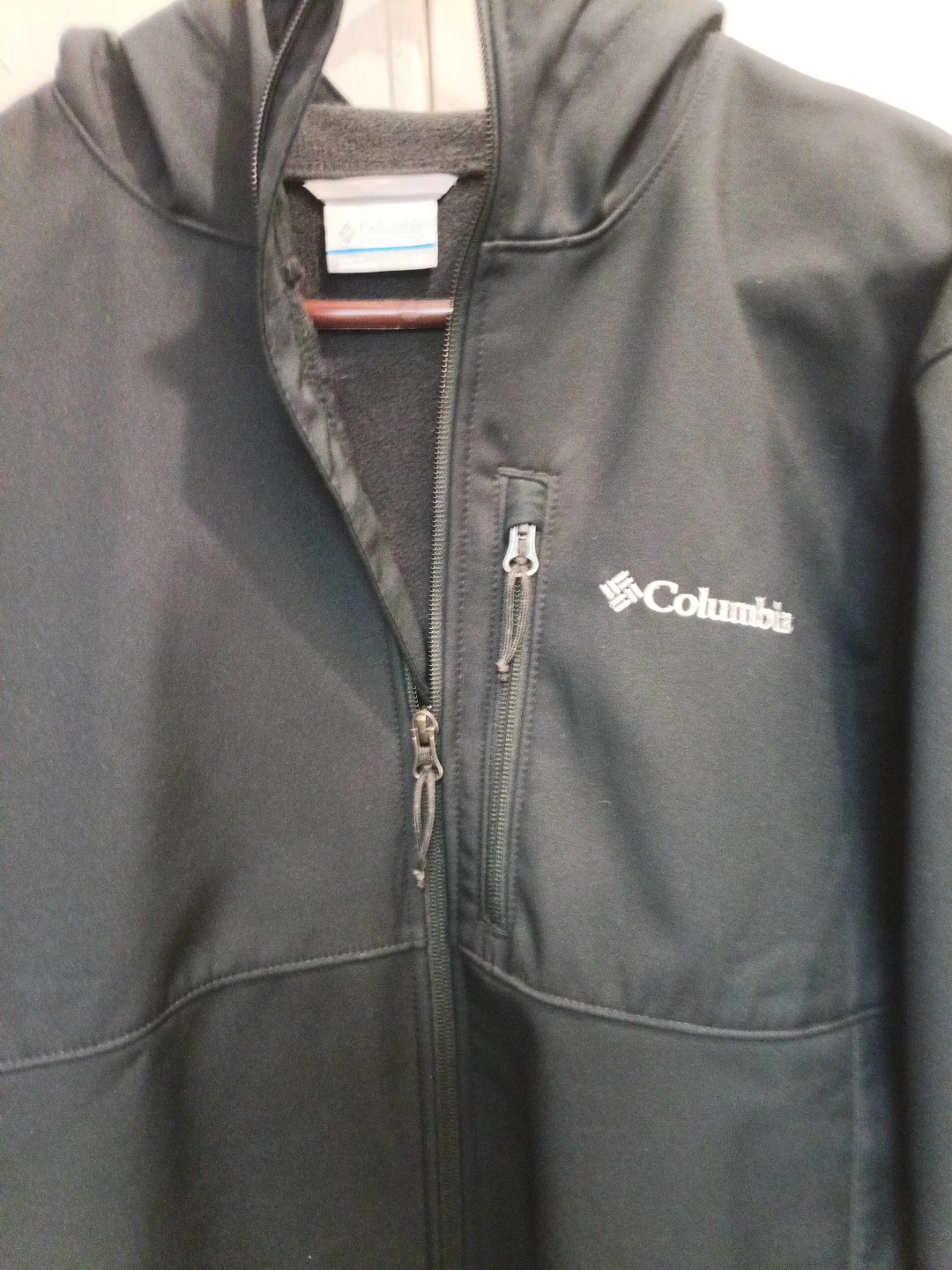 Columbia Softshell Hooded Jacket Black - photo 2
