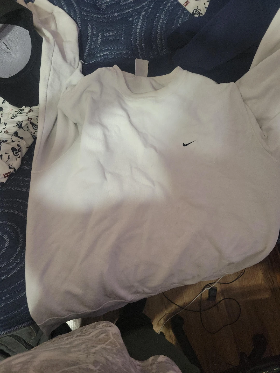 White Nike Sweatshirt