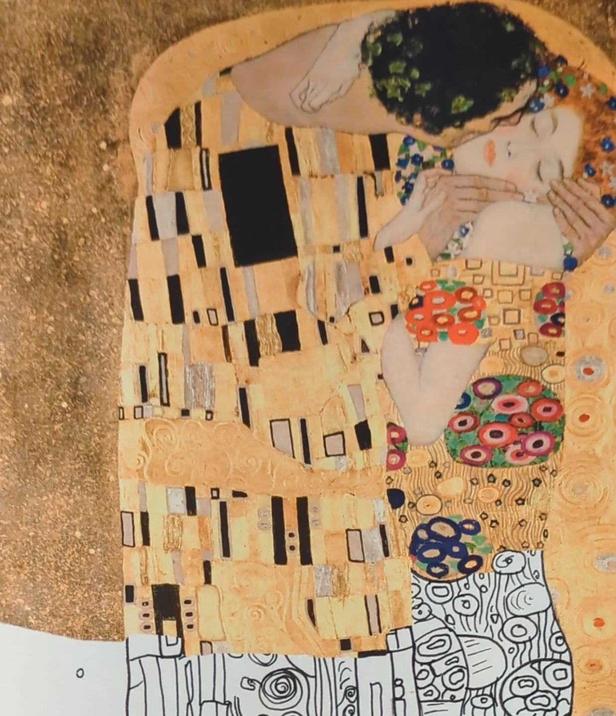 Gustav Klimt Adult Colouring Book
