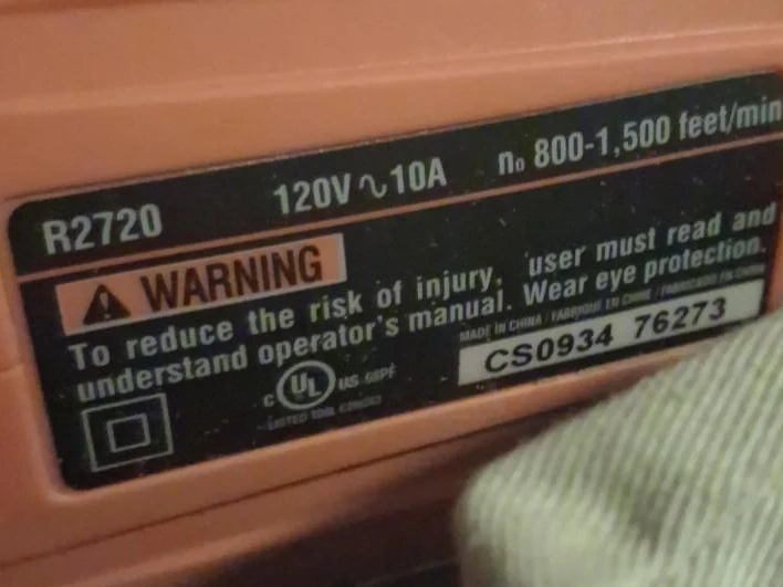 Ridgid R2720 Belt Sander