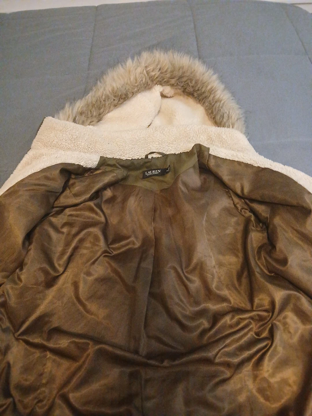 Lauren Ralph Lauren Faux Fur Hooded Jacket