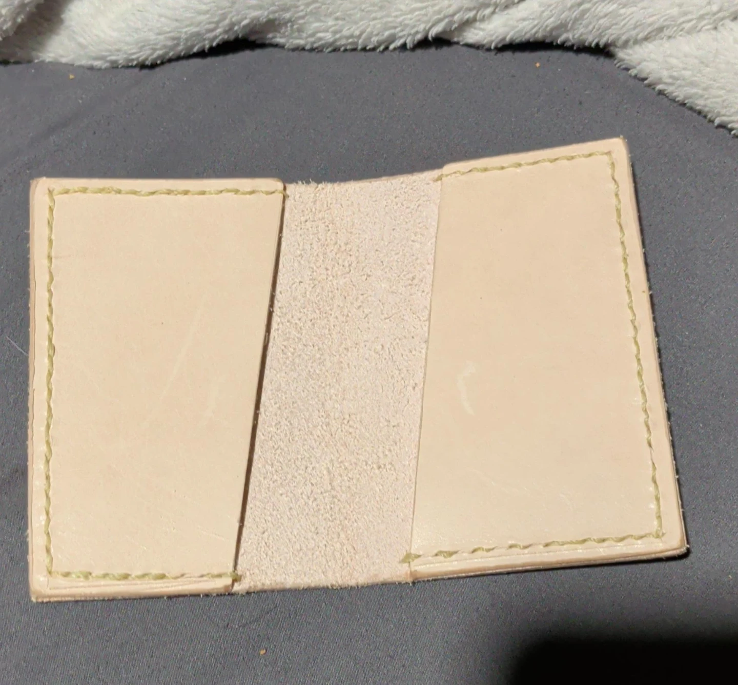 Handmade Vegetable Tanned Leather Card Holder