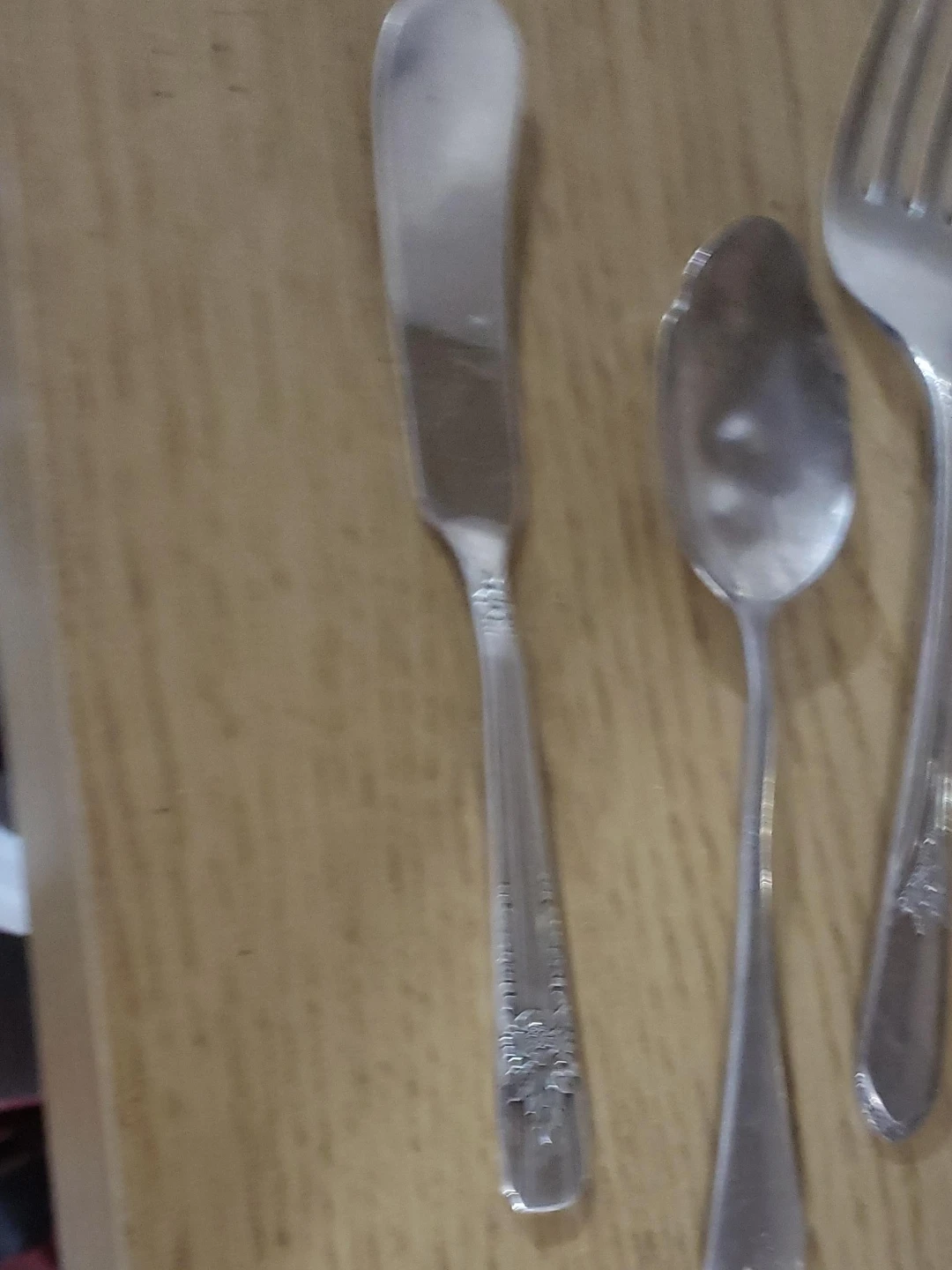 Vintage Silver Plated Cutlery Set
