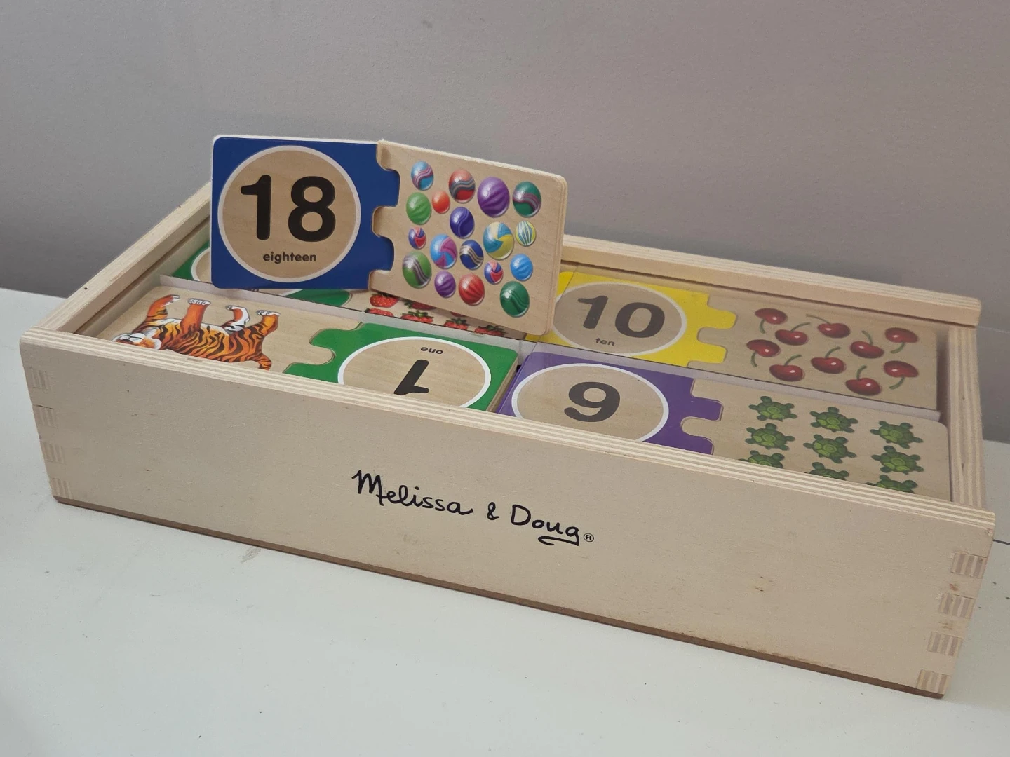 Melissa & Doug Number Puzzle Set
