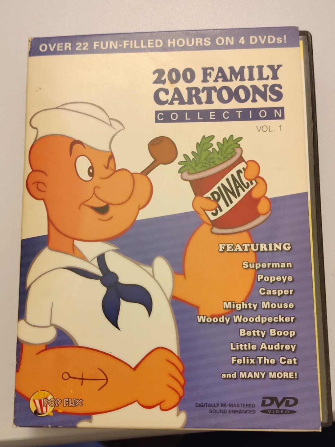 200 Family Cartoons Collection Vol. 1 DVD