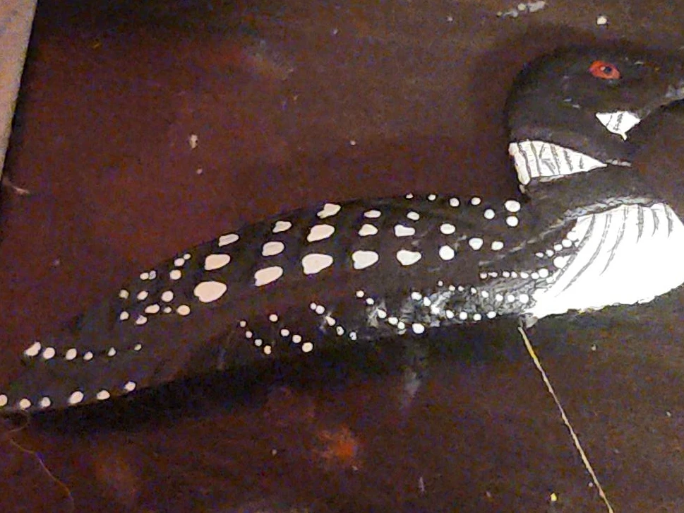 Decorative Loon Figurine