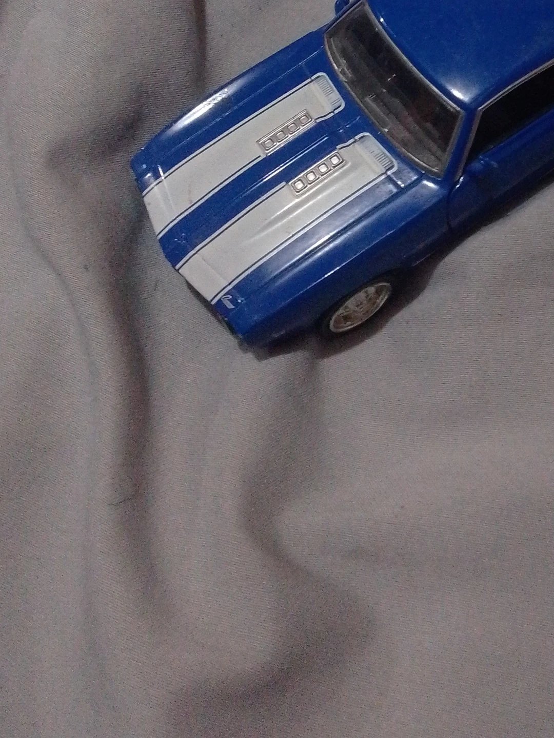 Blue 1969 Chevrolet Camaro Model Car