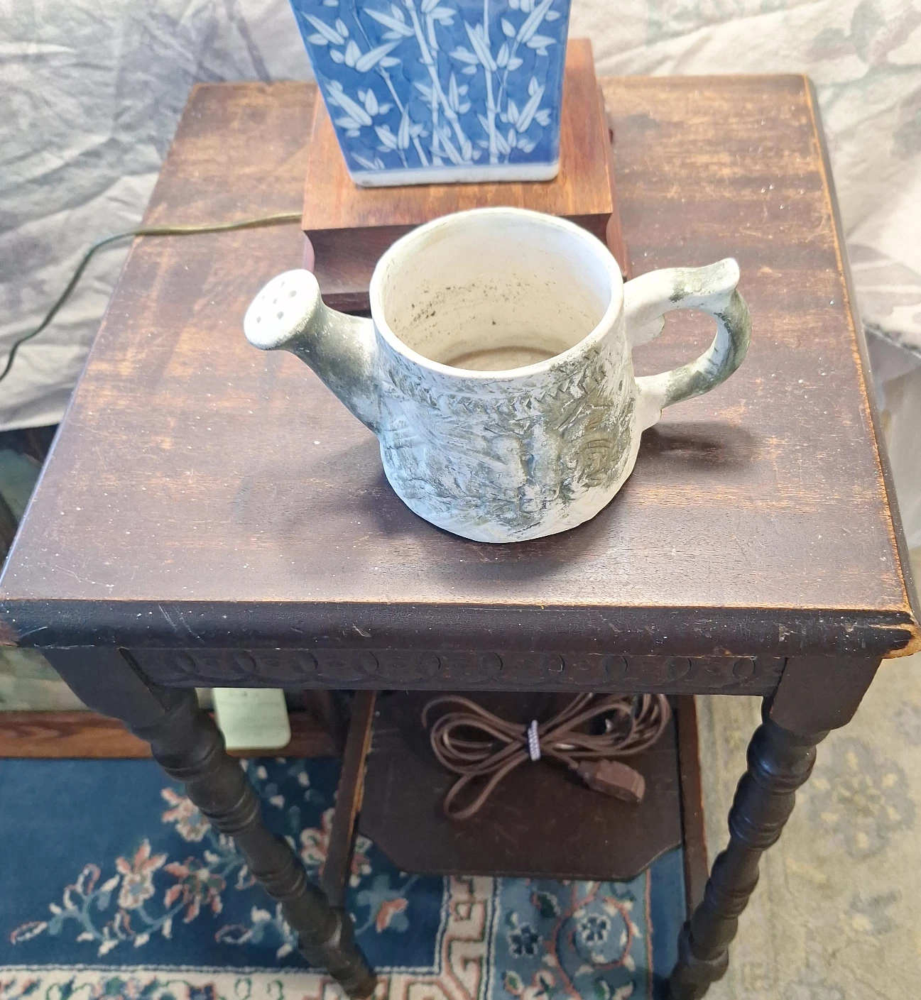 Ceramic Watering Can Planter