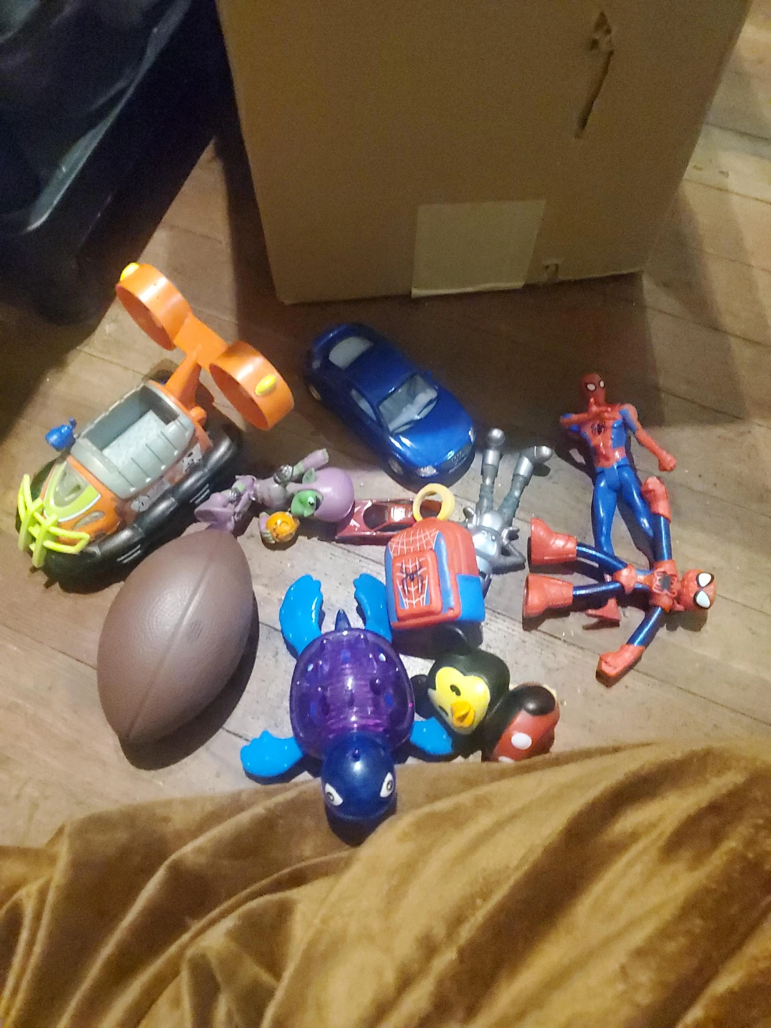 Assorted Kids Toy Figures and Vehicles