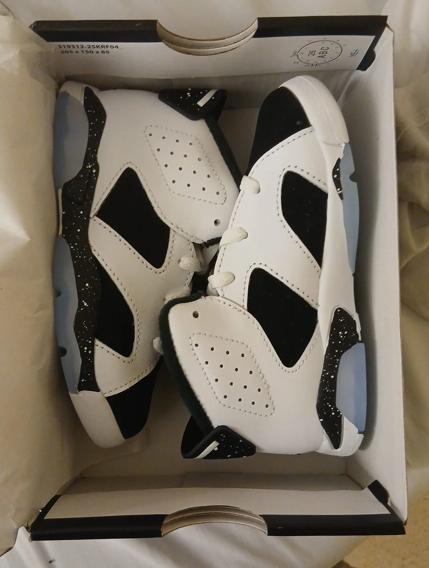 Nike Air Jordan 6 Retro Toddler Shoes