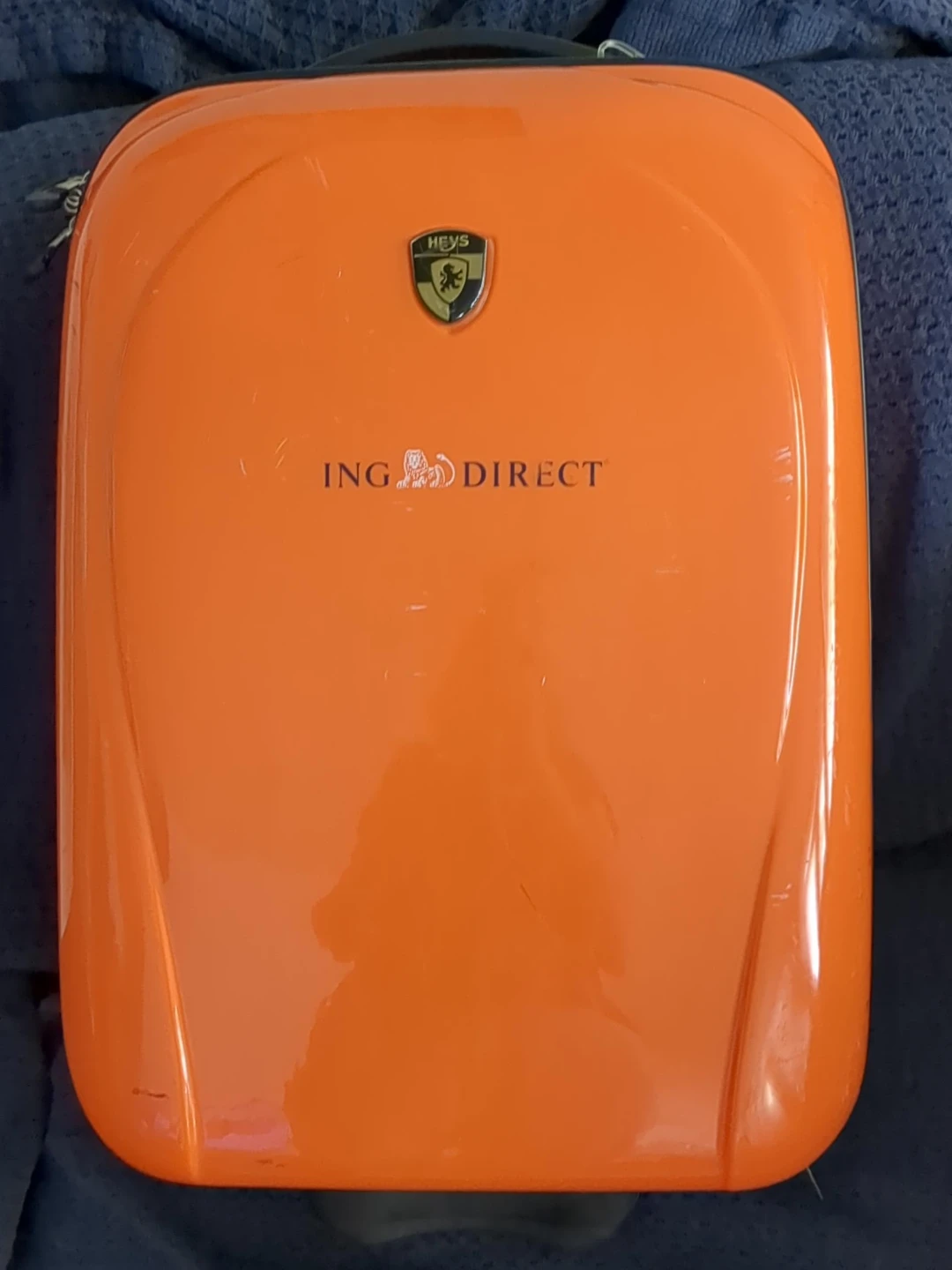 Heys ING Direct Orange Hardside Carry-on Suitcase