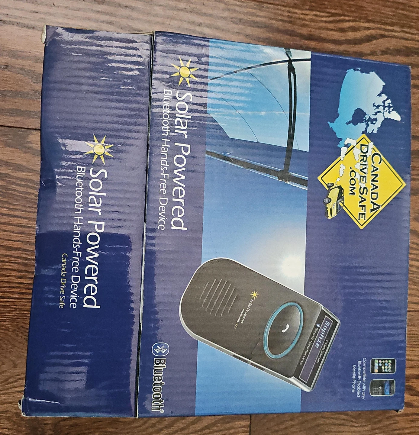 Canada Drive Safe Solar Powered Bluetooth Hands-Free Device