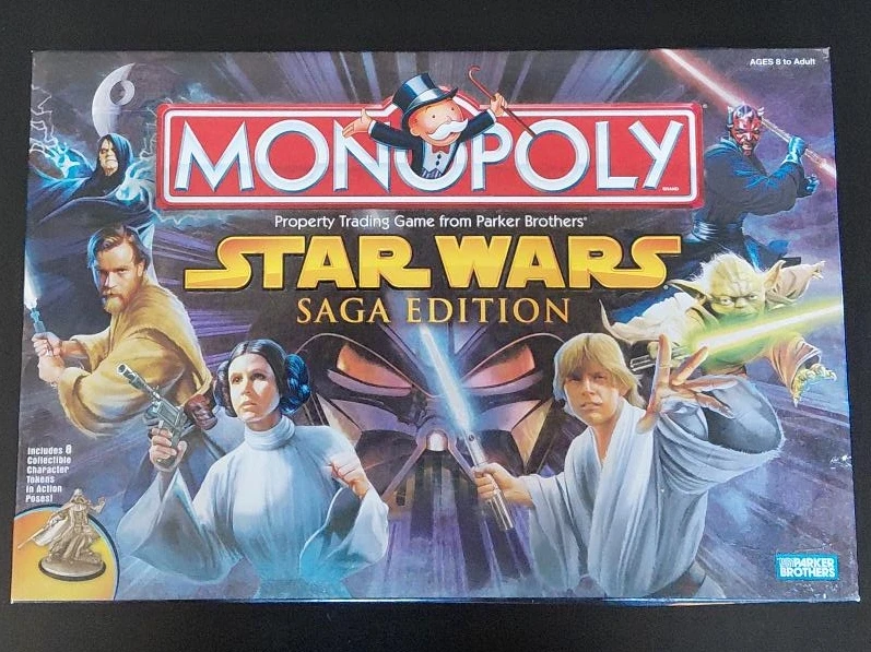 Monopoly Star Wars Saga Edition Board Game