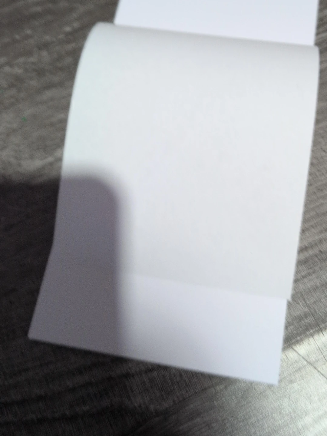 Plain White Memo Pad