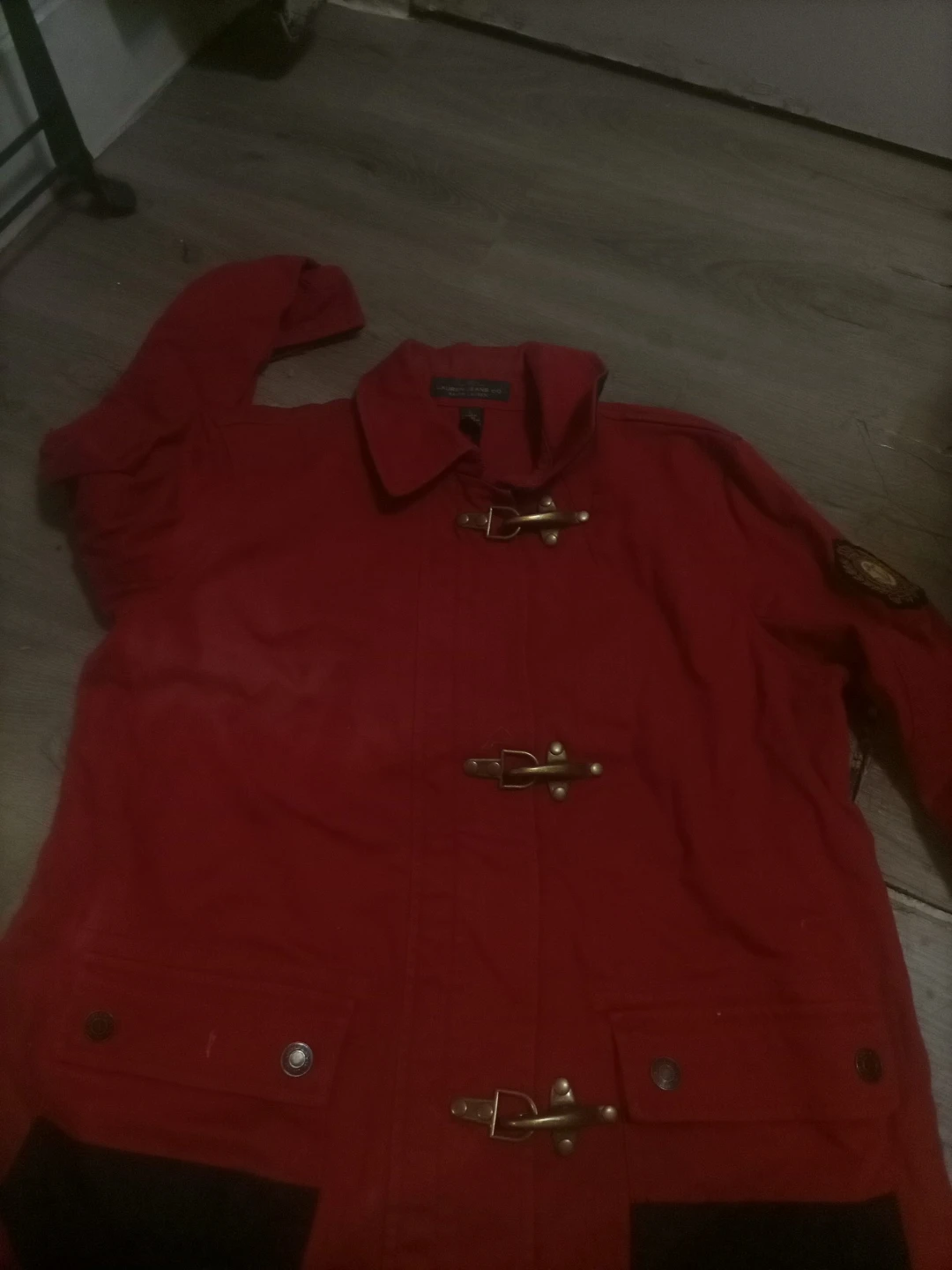 Lauren Jeans Co. Ralph Lauren Red Jacket