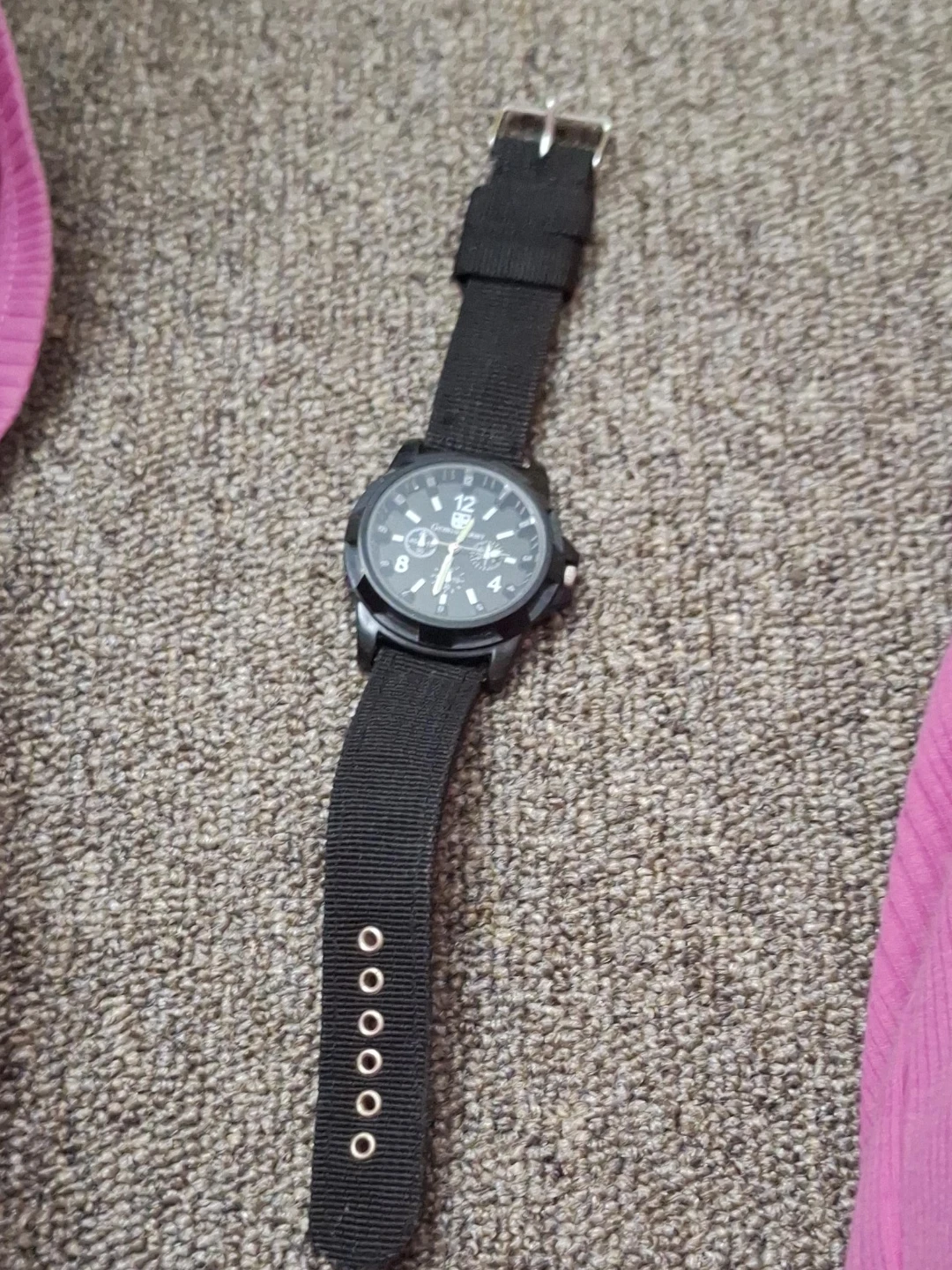 Geneva Sport Black Watch