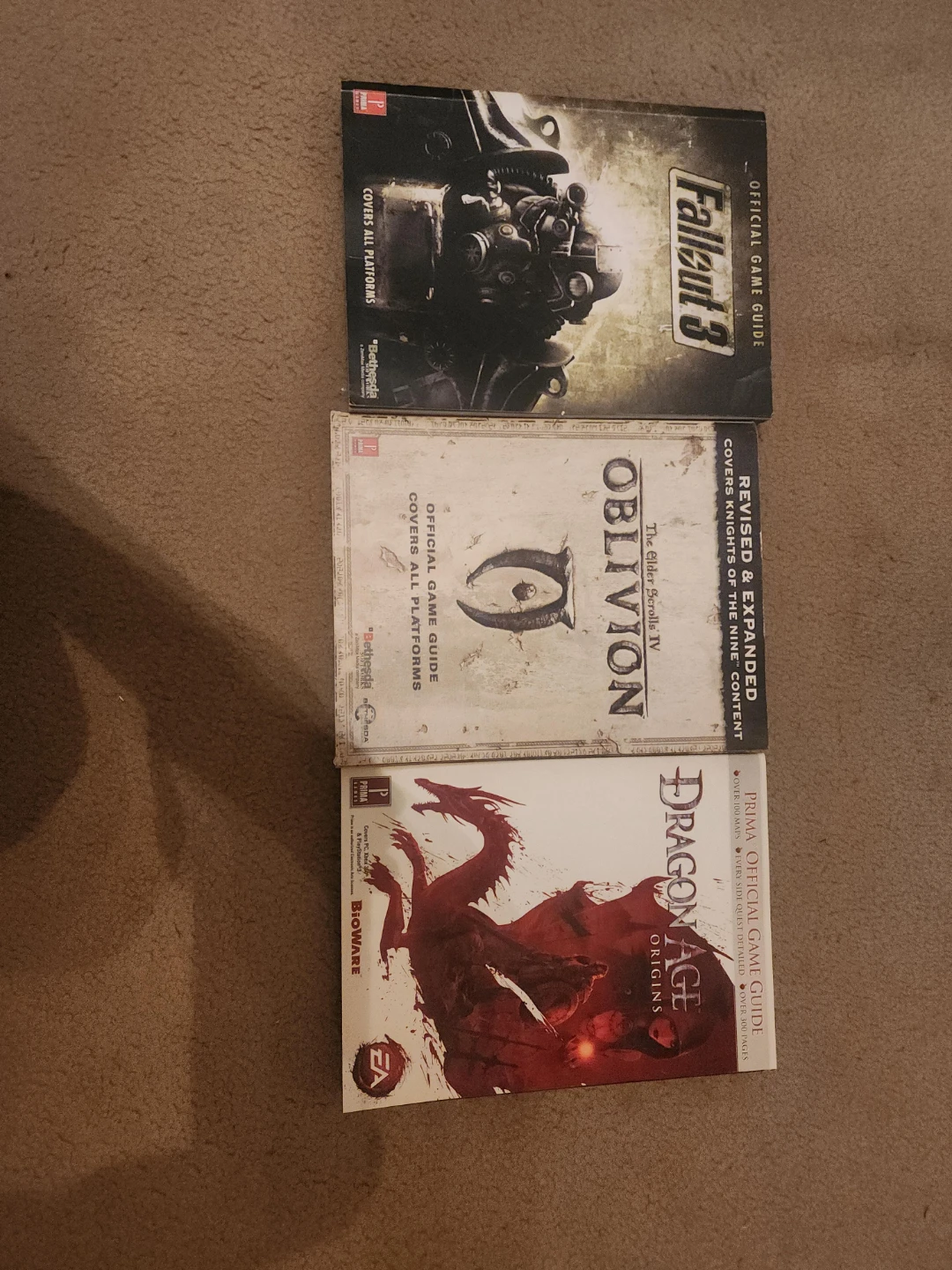 Set of 3 Prima Official Game Guides