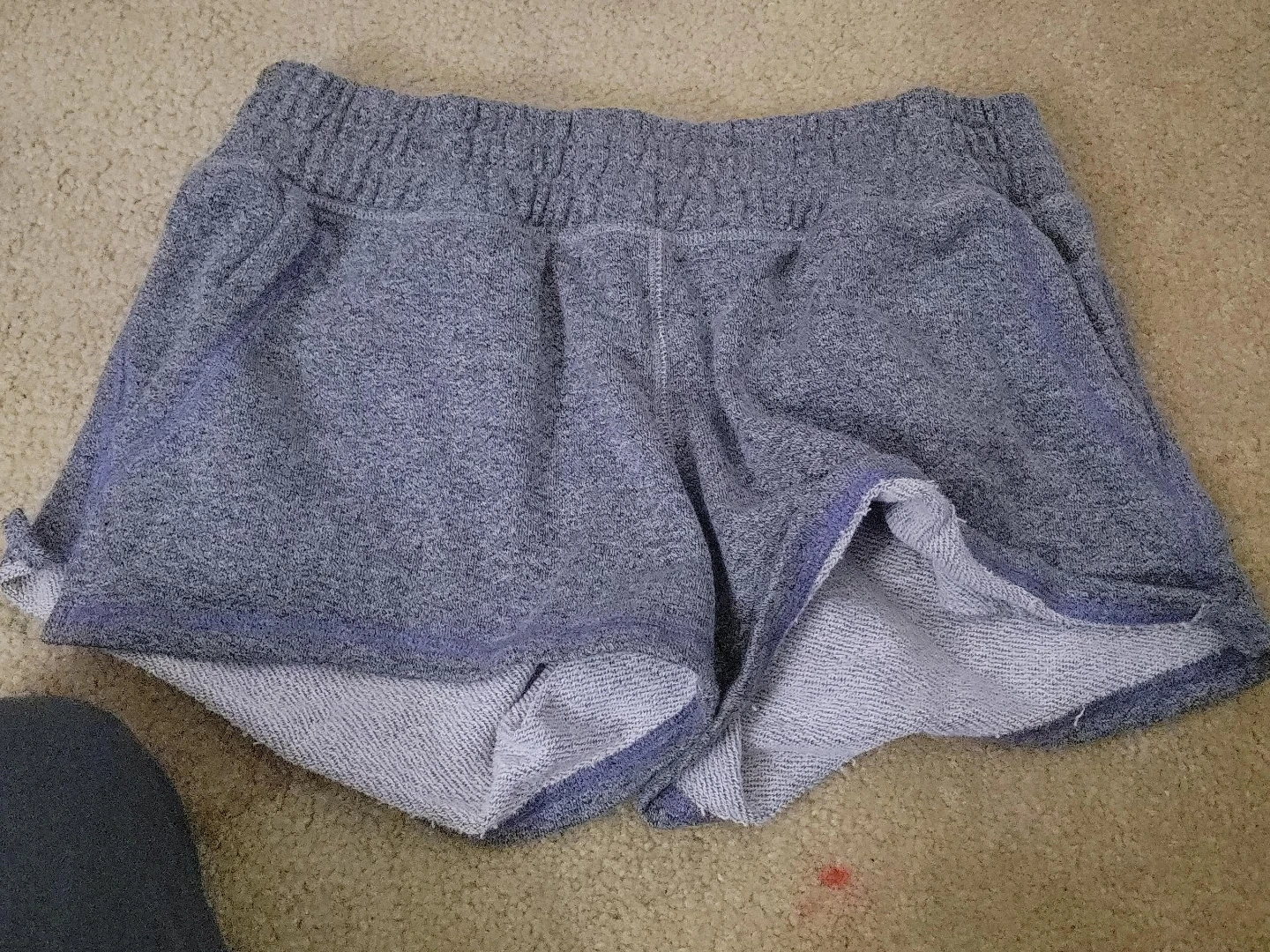 Lululemon Blue Grey Lounge Shorts