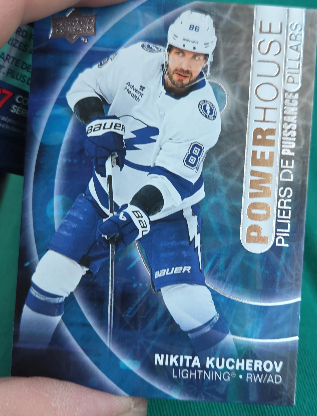 2026-2027 Nikita Kucherov Powerhouse Trading Card