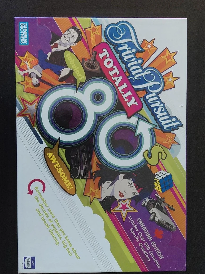 Trivial Pursuit Totally 80s Canadian Edition