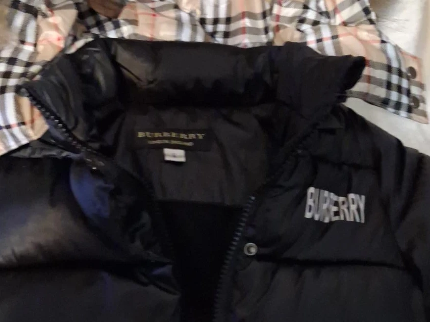Burberry Black Puffer Jacket - photo 2