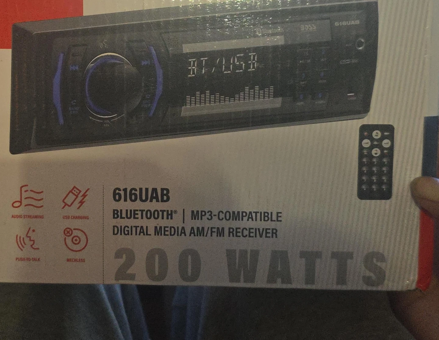 Boss 616UAB Digital Media AM/FM Receiver