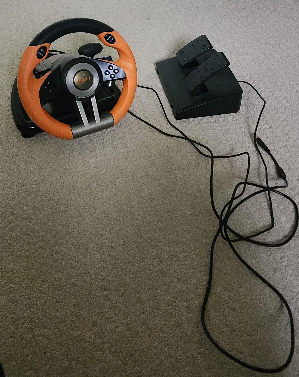 PXN Gaming Steering Wheel and Pedals