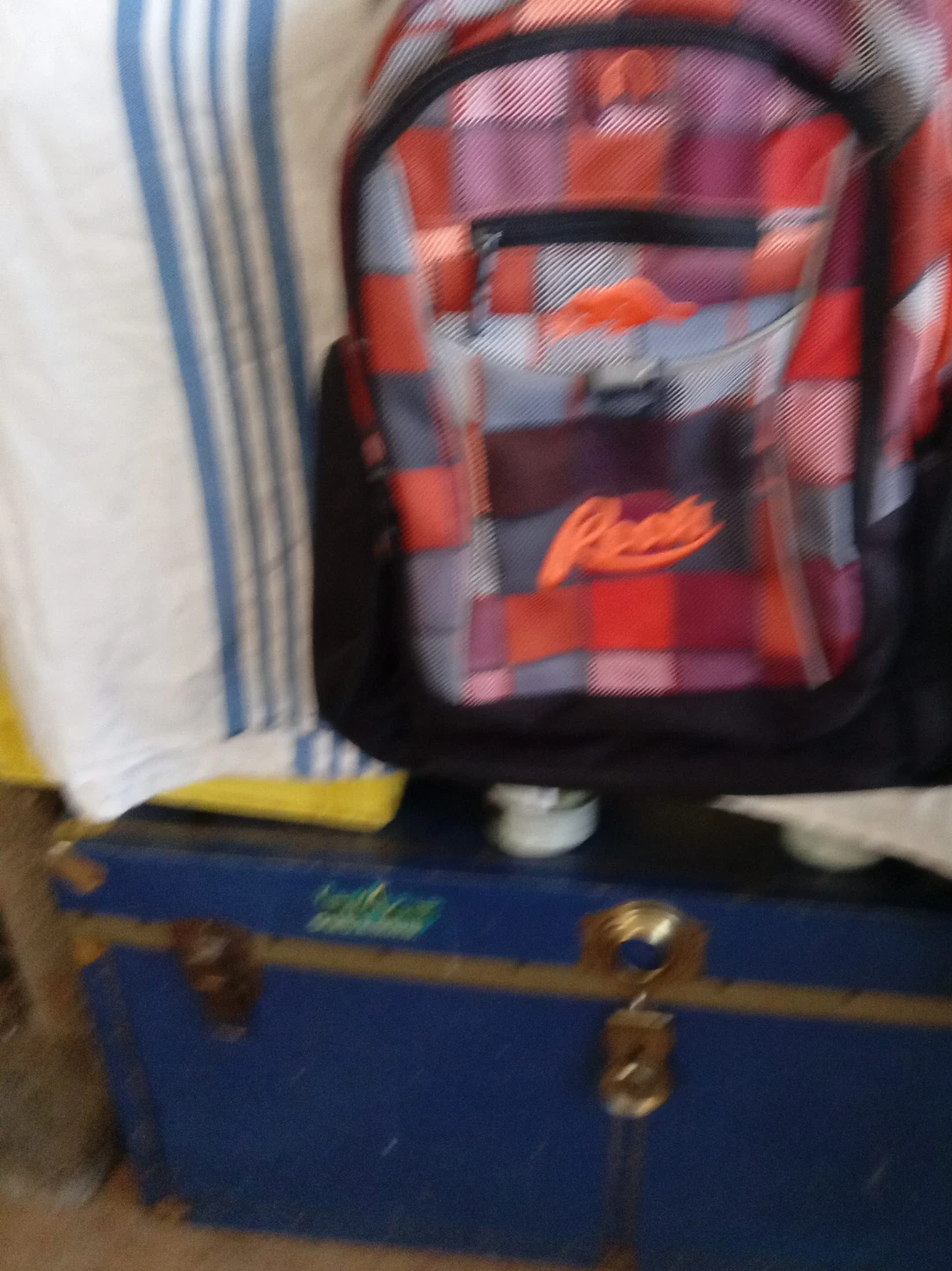 Roots Plaid Backpack