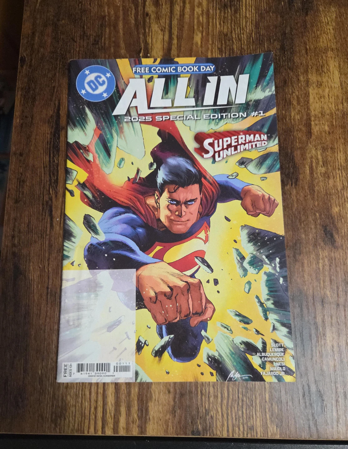 DC All In 2025 Special Edition #1 Superman Comic
