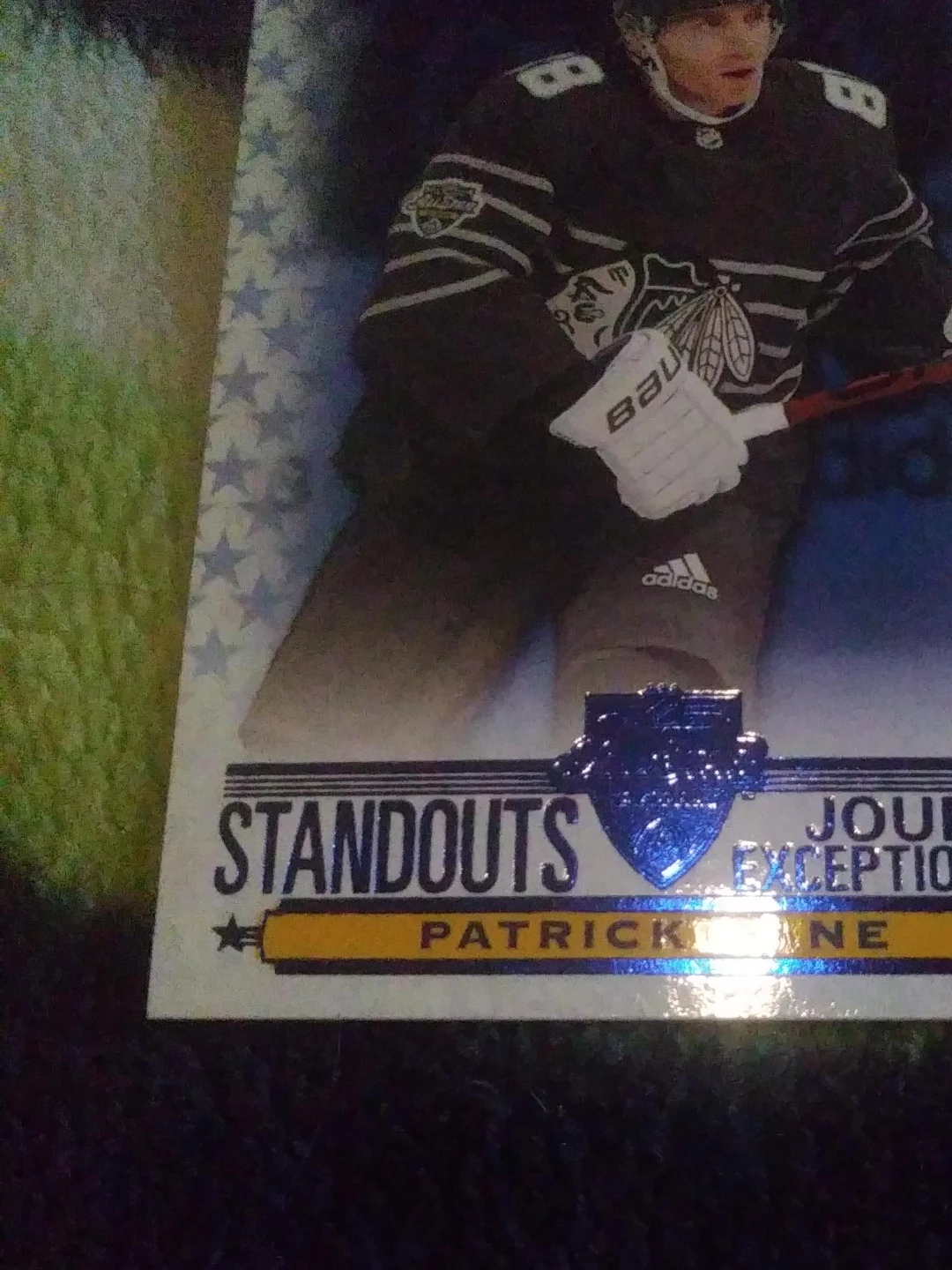 Patrick Kane Standouts Hockey Card