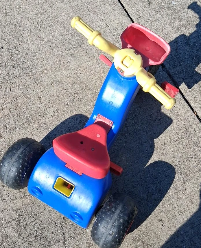 Children's Plastic Tricycle