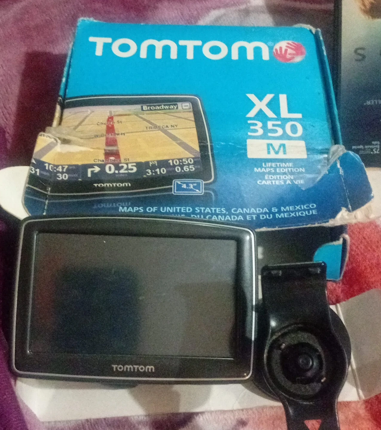 TomTom XL 350 M GPS Navigator
