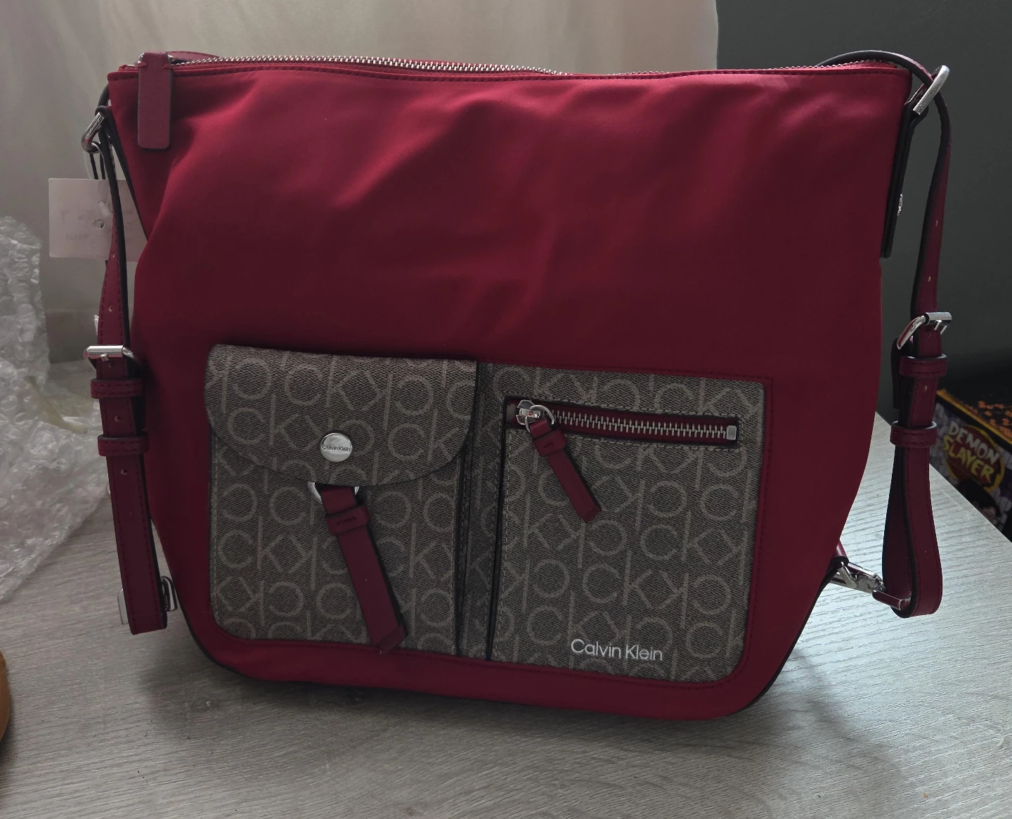 Calvin Klein Red Crossbody Bag