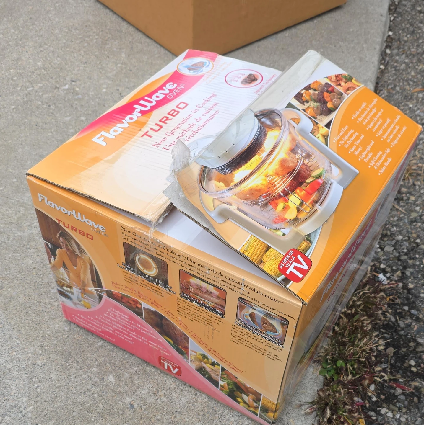 Must go by October 15 FlavorWave Oven Turbo