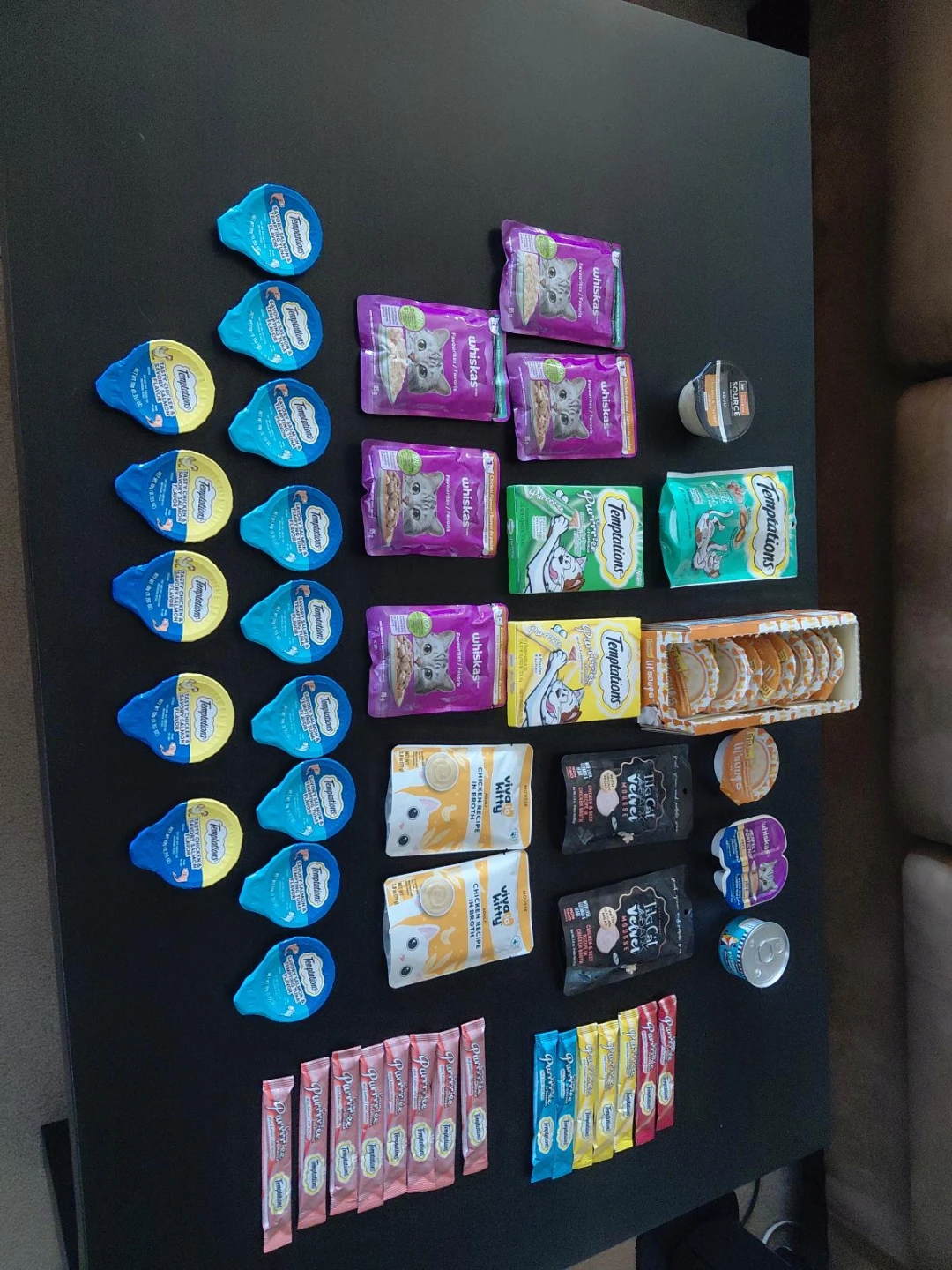 Assorted Cat Food, Treats and Snacks Bundle