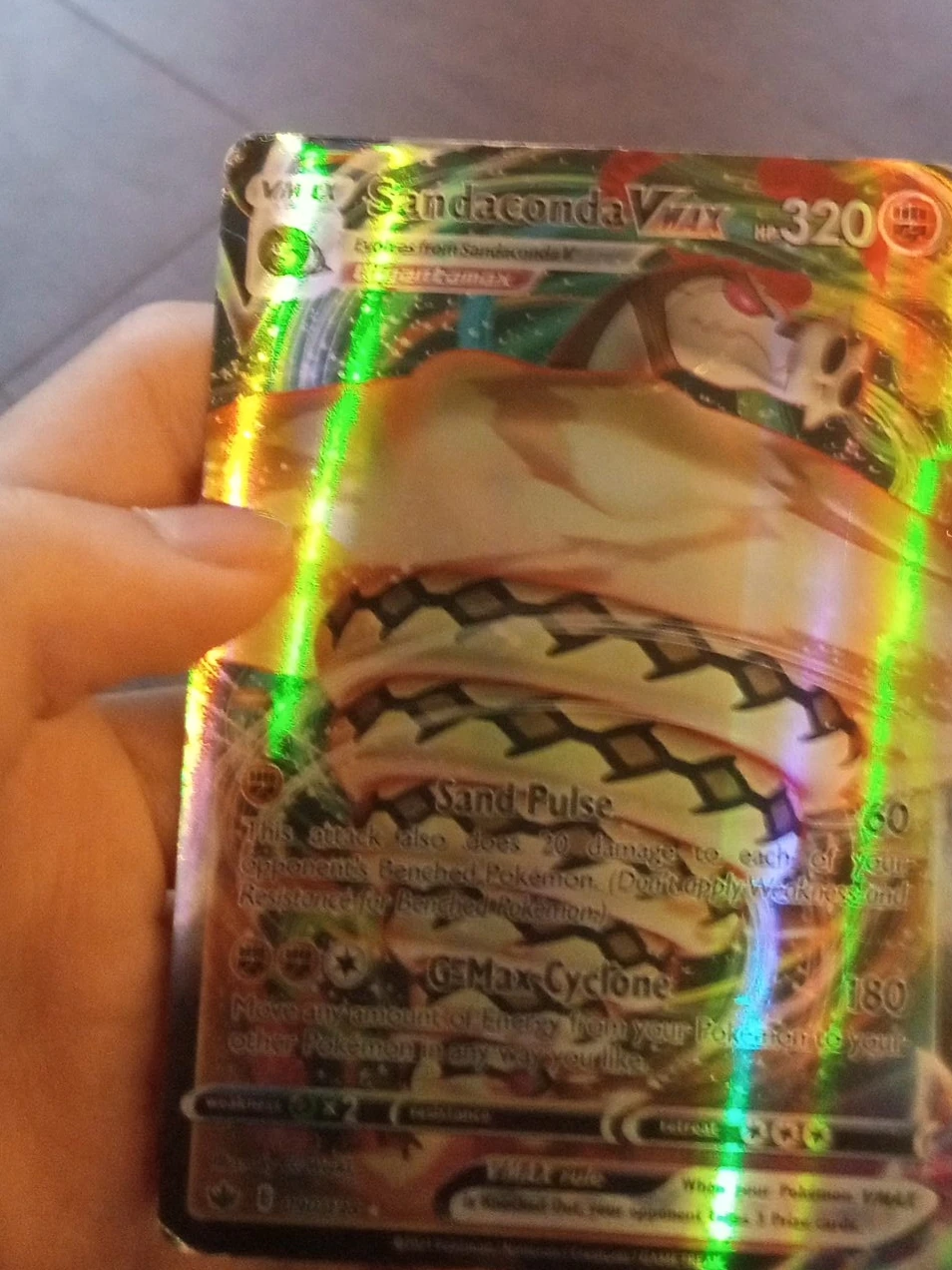 Sandaconda VMAX Pokemon Card