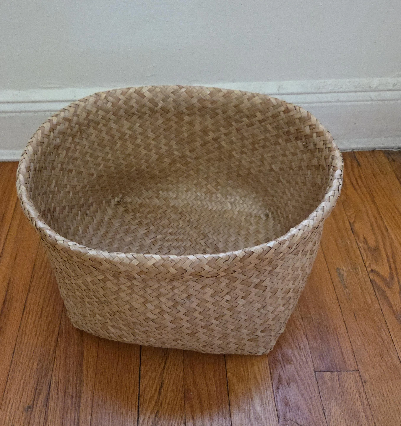 Woven Seagrass Storage Basket