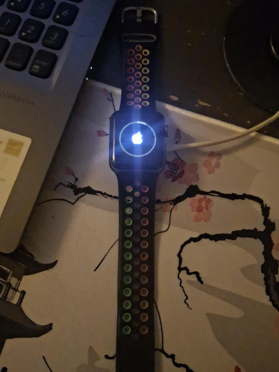 Apple Watch with Pride Sport Band