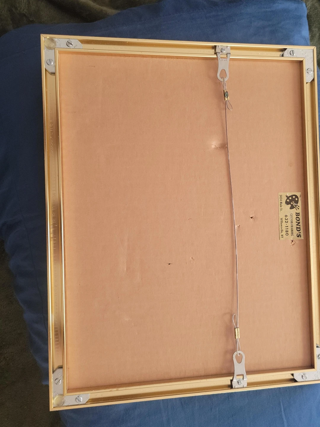 Gold Metal Picture Frame