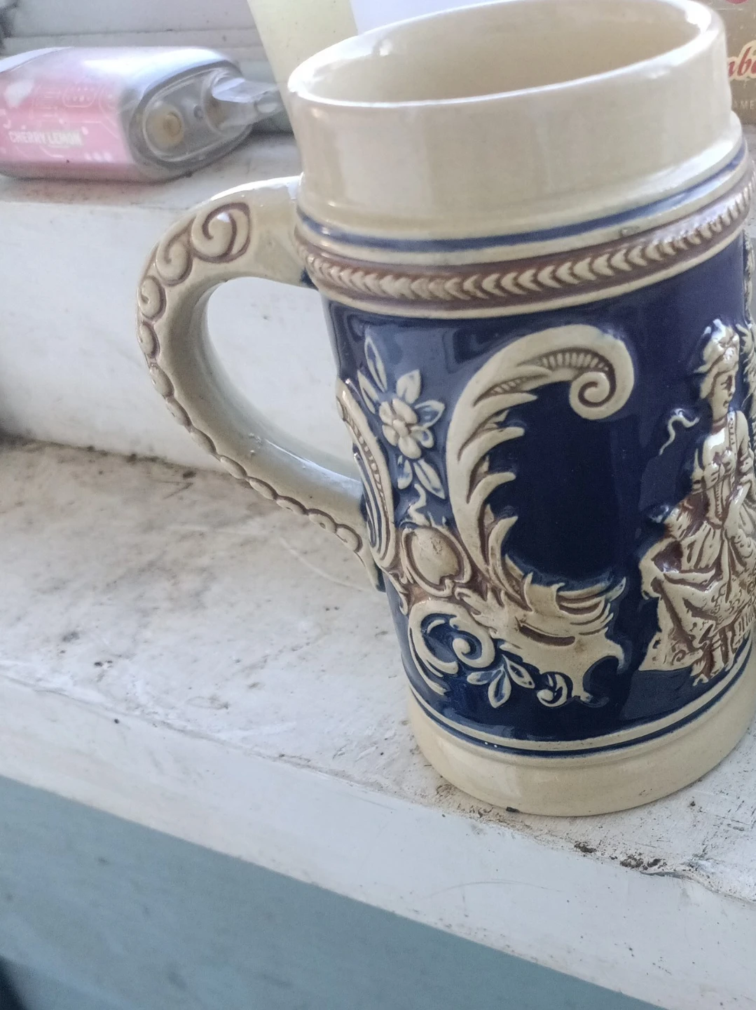 Vintage Ceramic Beer Stein