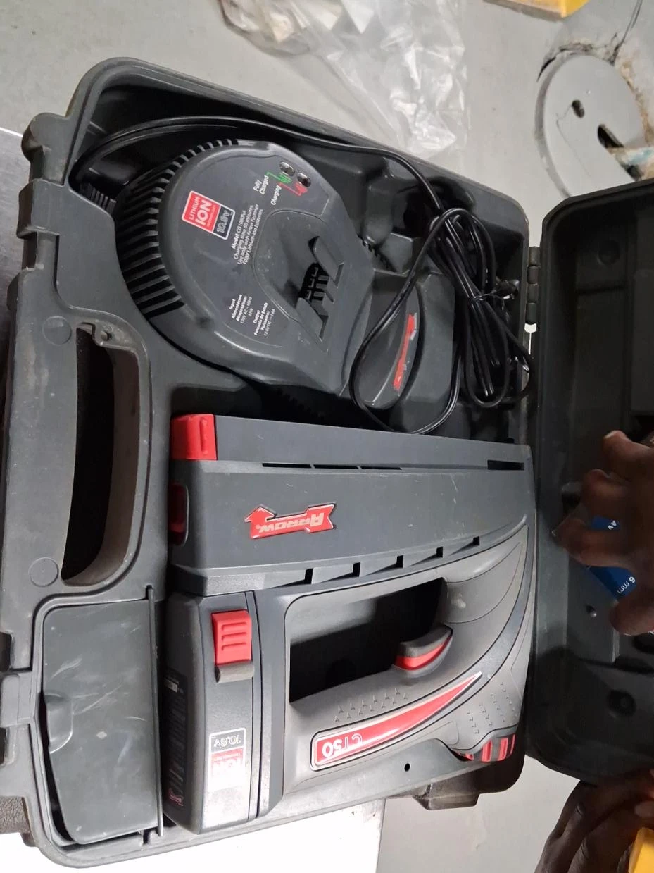 Arrow CT50 Cordless Staple Gun with Charger