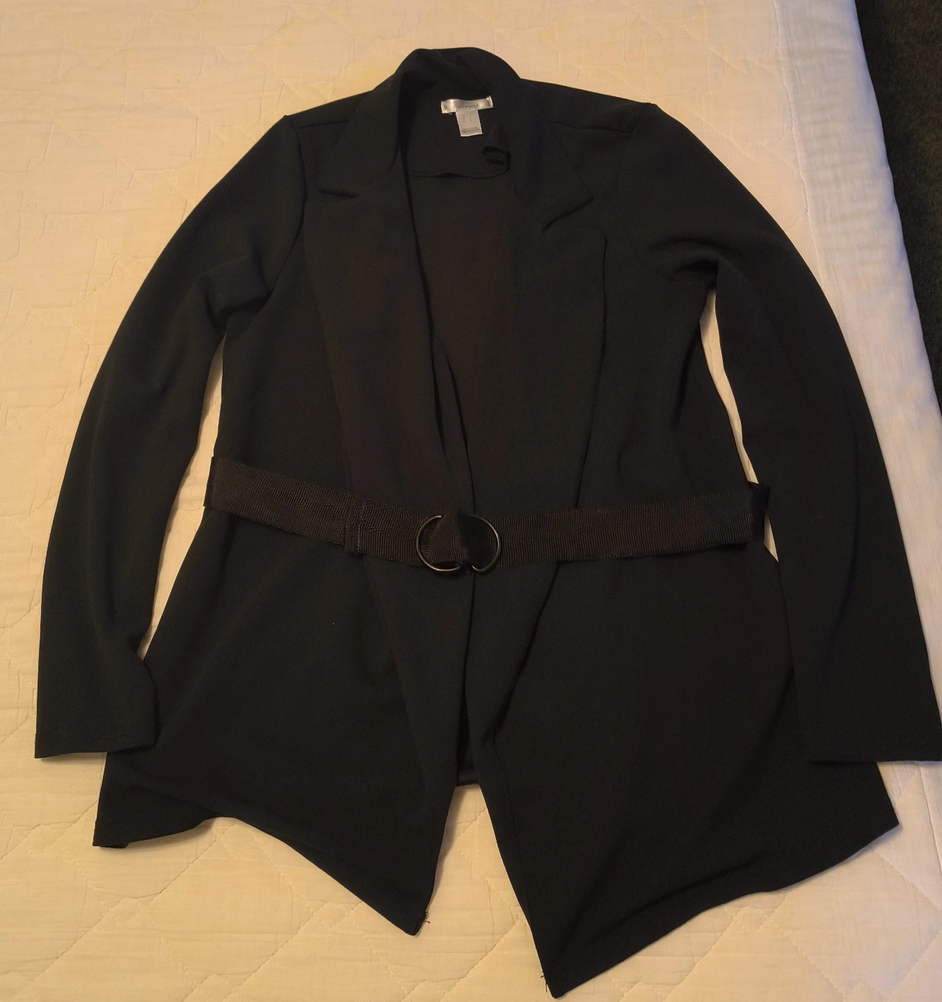 ReVamped Black Belted Blazer