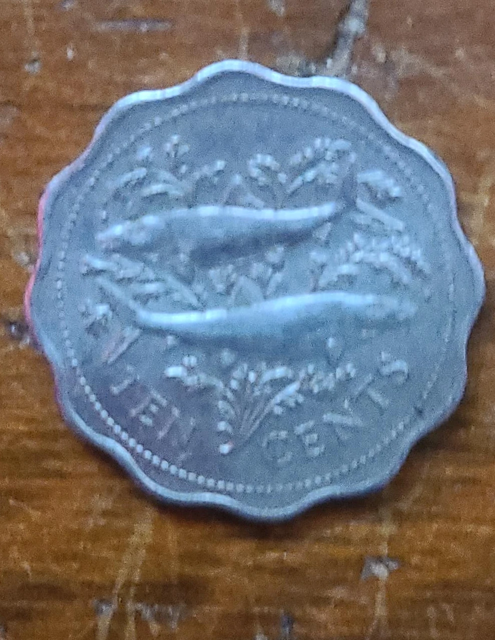 Vintage Ten Cents Coin