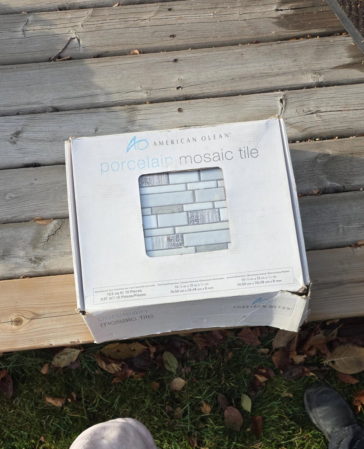 American Olean Porcelain Mosaic Tile