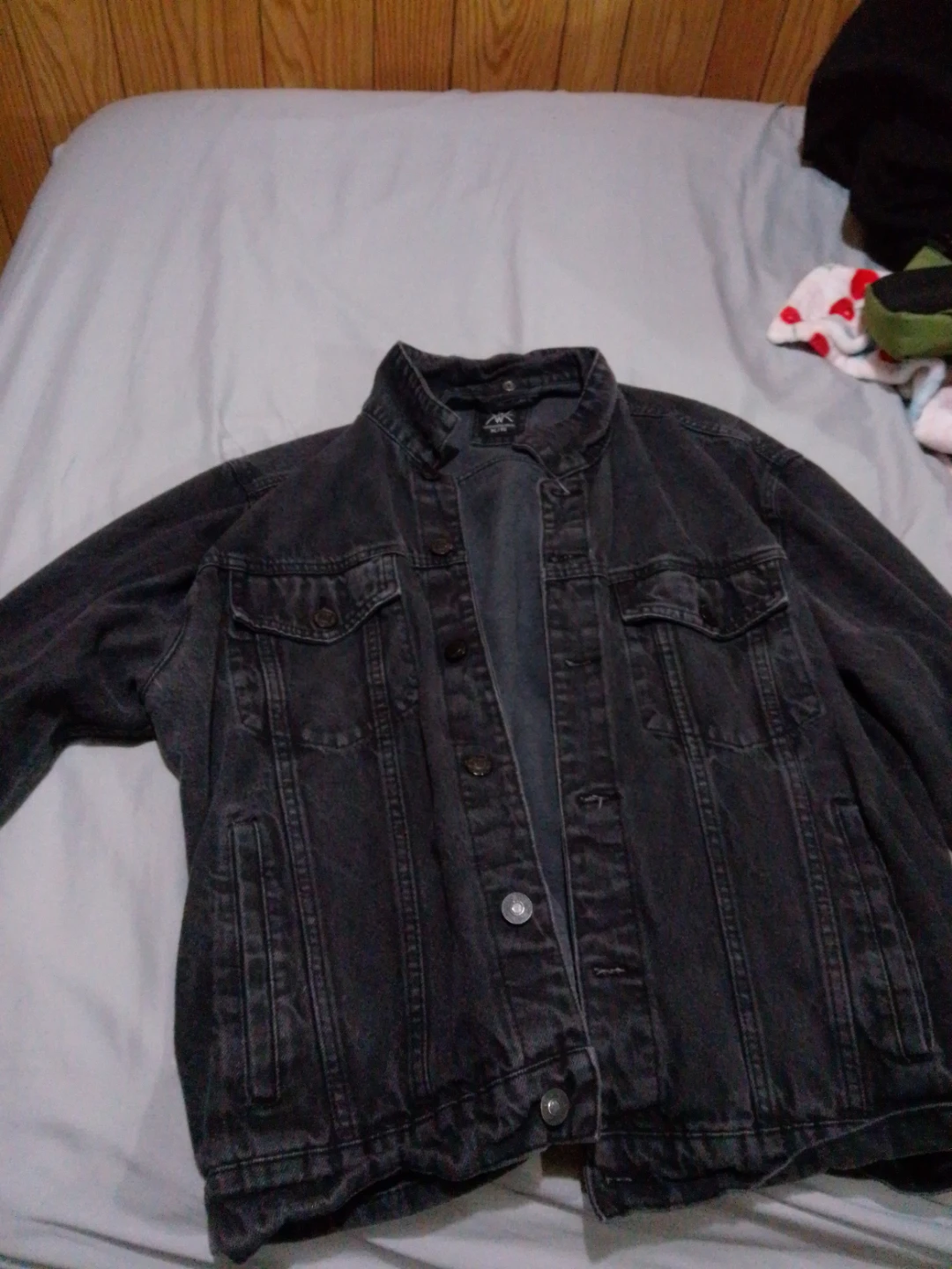 Black Denim Jacket XL